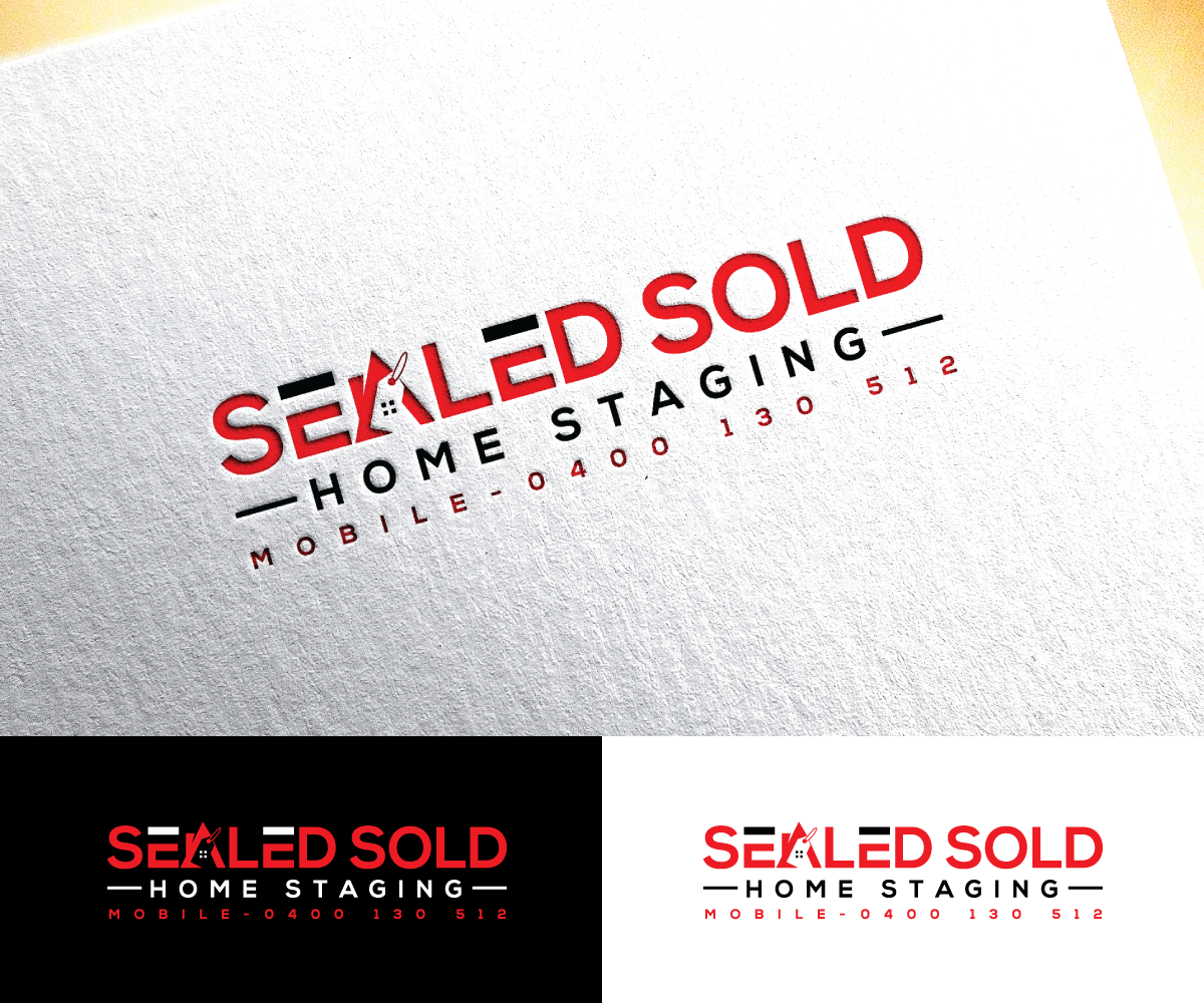 Logo Design by step forward 2 for Signed Sealed Sold | Design #25941717