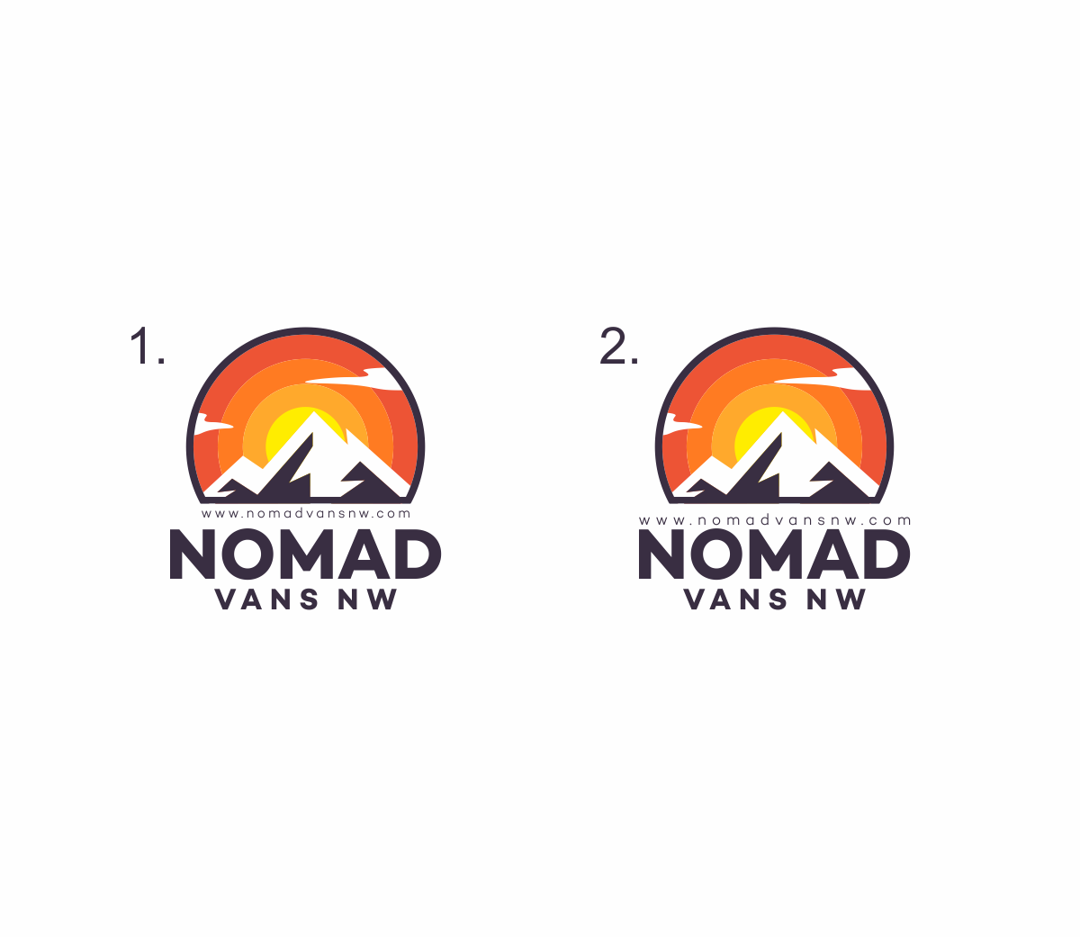 Design de Logo par ViciouSaint pour Nomad vans nw | Design #25983027