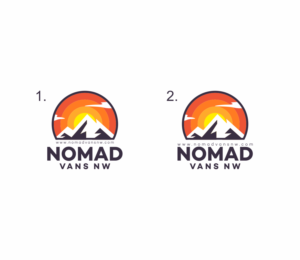 Logo Design by ViciouSaint for Nomad vans nw | Design: #25983027