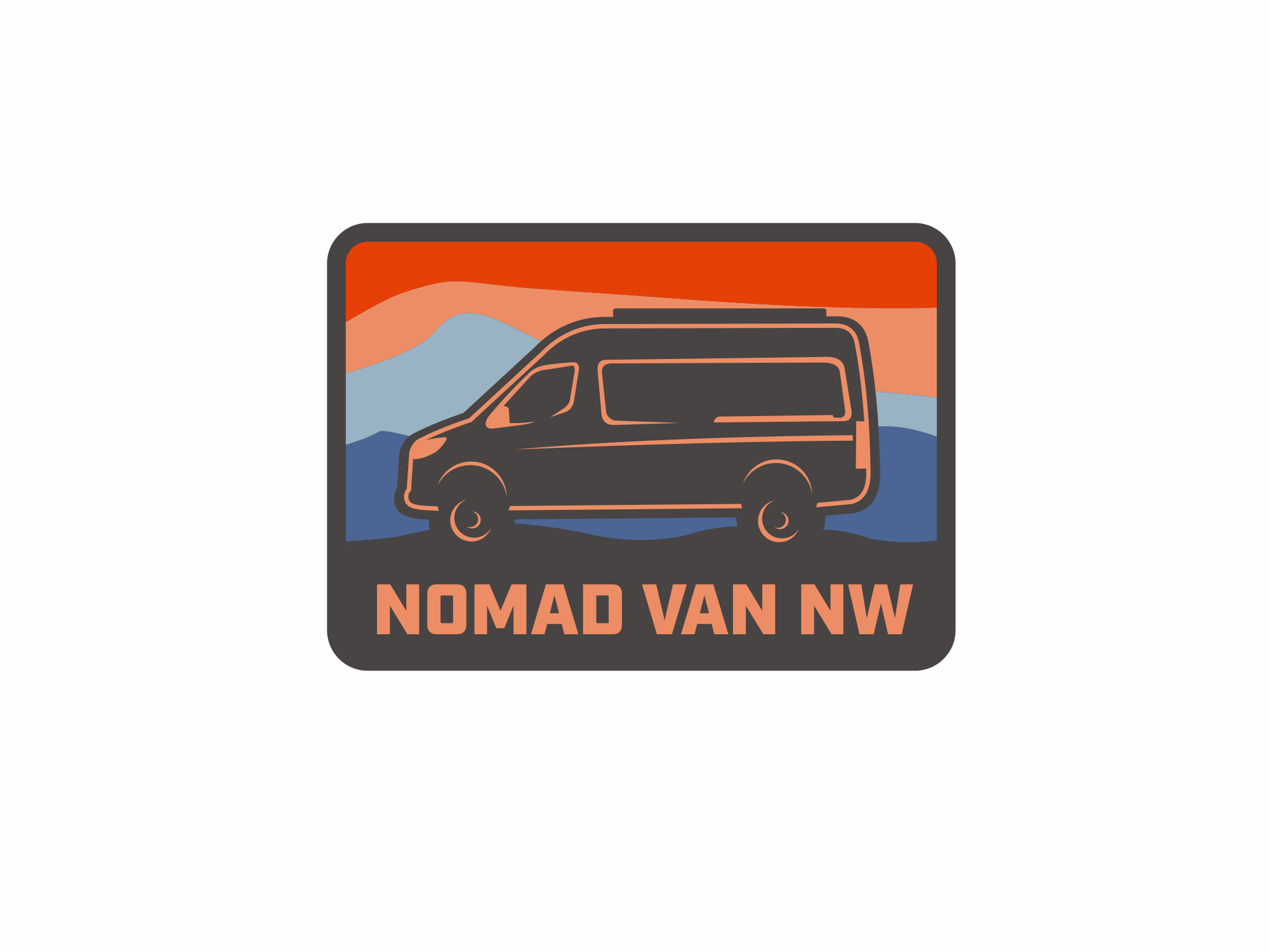 Logo Design by mazyo2x for Nomad vans nw | Design #25966791