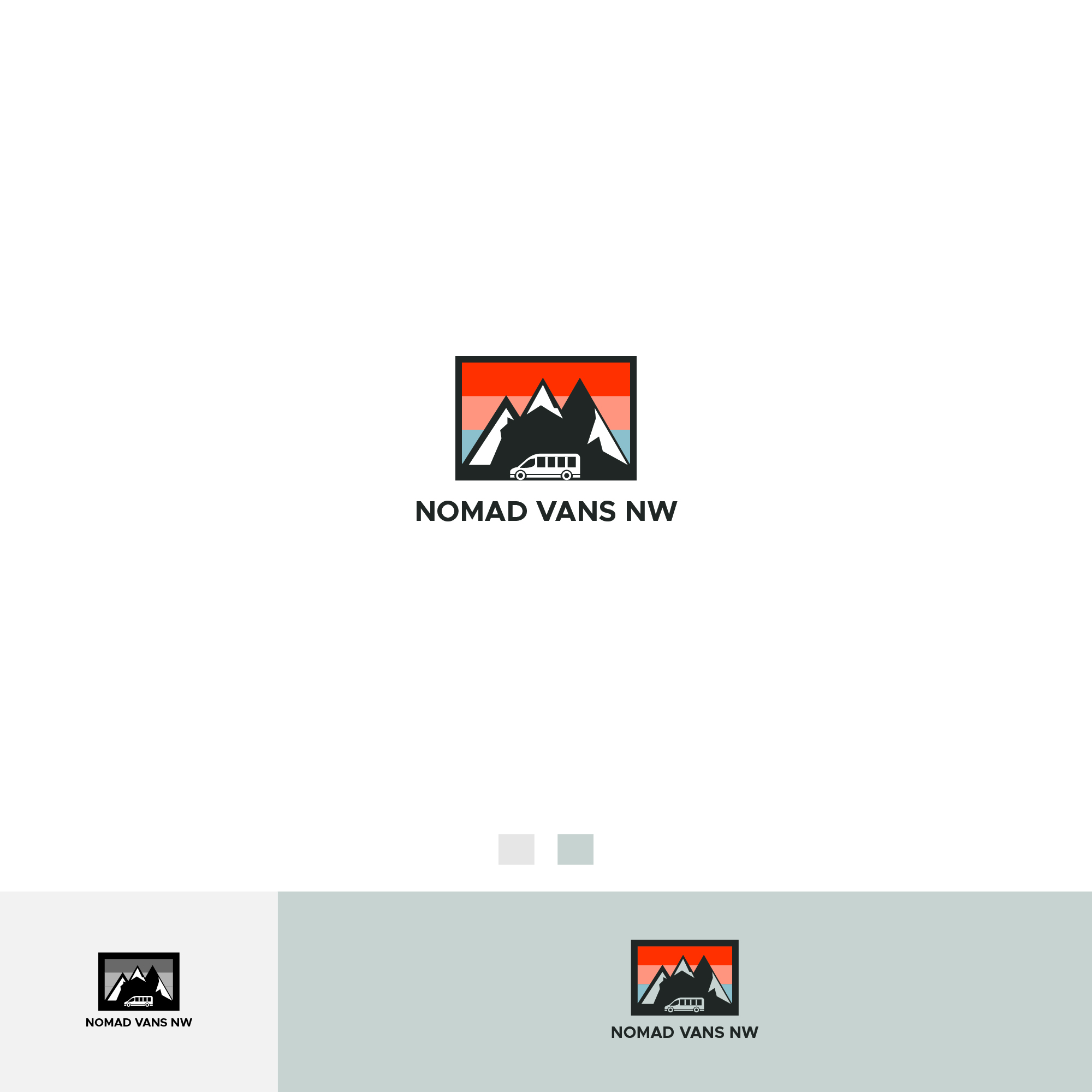 Logo-Design von alitjuara für Nomad vans nw | Design #25976325