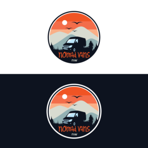 nomad vans nw | Logo-Design von Rii