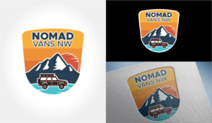 Logo Design by alexunisul for Nomad vans nw | Design #25970755