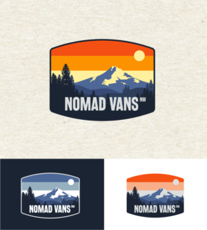Logo Design by ally designs for Nomad vans nw | Design #25953532