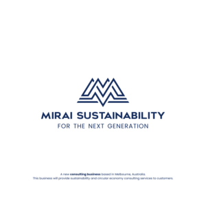 Mirai Sustainability - For the Next Generation | Logo Design by Angkasa Official