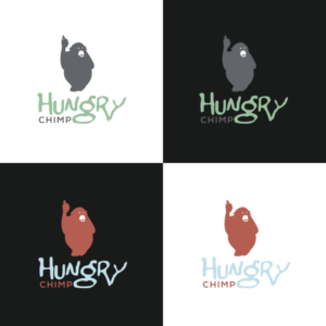 Hungry Chimp | Logo Design by Rii