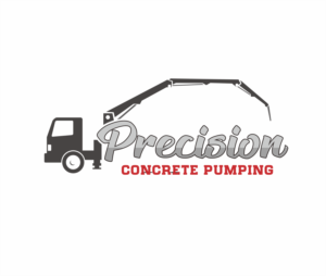 Precision Concrete Pumping | Logo Design by mazyo2x