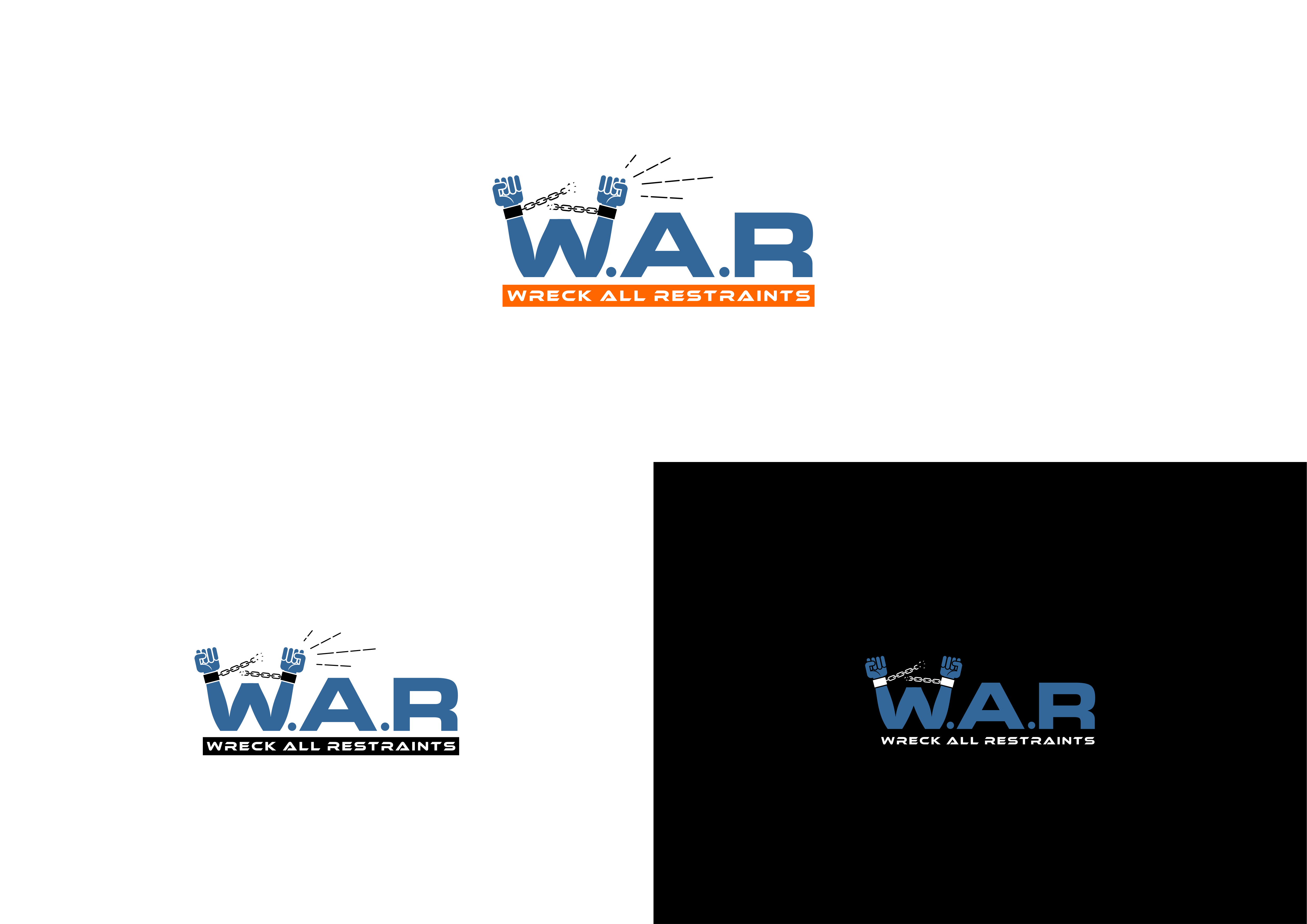 Logo Design by graphics1 for Wreck All Restraints | Design #25951365