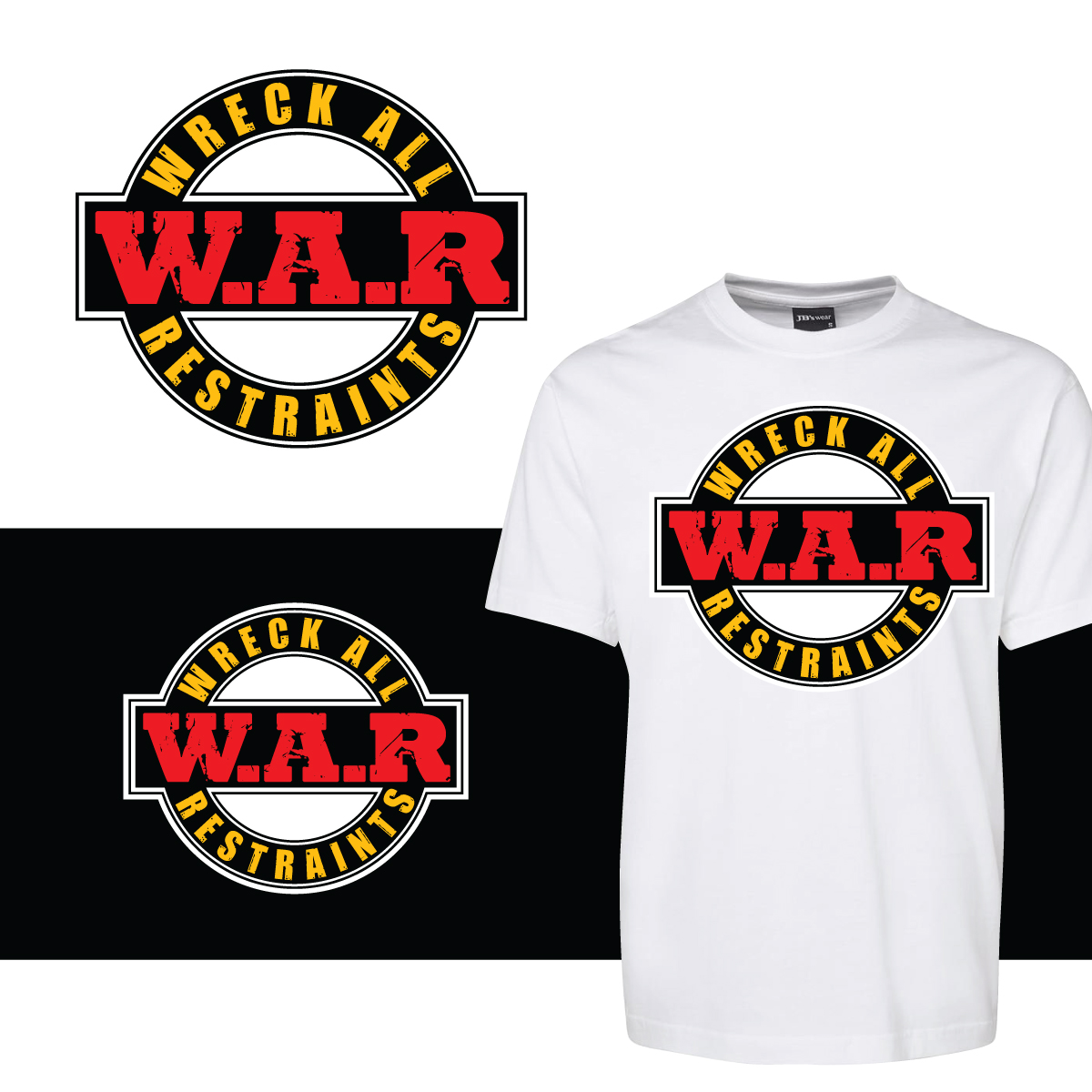 Logo Design by prodesigns99 for Wreck All Restraints | Design #25955291