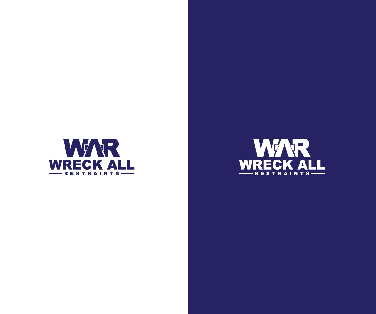 Logo-Design von uitaki für Wreck All Restraints | Design #25948770