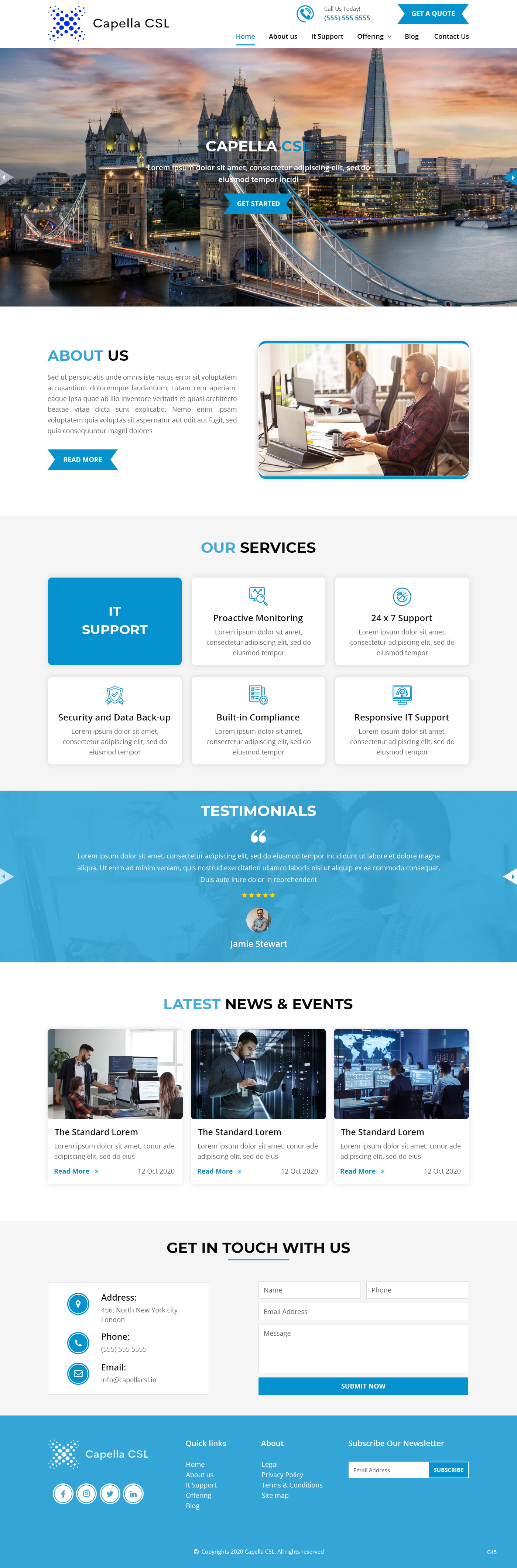 Diseño Web por pb para Capella Computer Solutions Ltd | Diseño #25956325