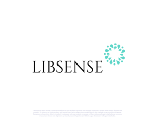 Logo text - LIBSENSE; Tagline - Strengthening open science in Africa | Diseño de Logo por Ng V Duc