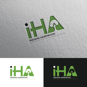Indiana Hardwood Association or IHA | Logo-Design von Rii