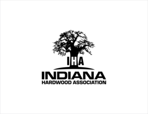 Indiana Hardwood Association or IHA | Logo Design by BNdesigner