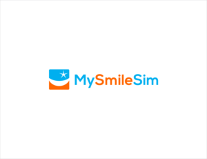 MySmileSim | Logo Design by BNdesigner