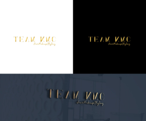 TEAM KMC Hair Makeup Styling | Logo Design by uitaki