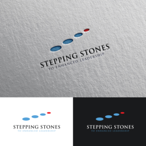 Stepping Stones to Enhanced Leadership | Logo Design by Rii