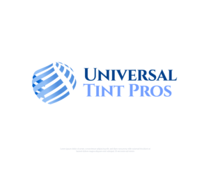 Universal Tint Pros | Diseño de Logo por Ng V Duc