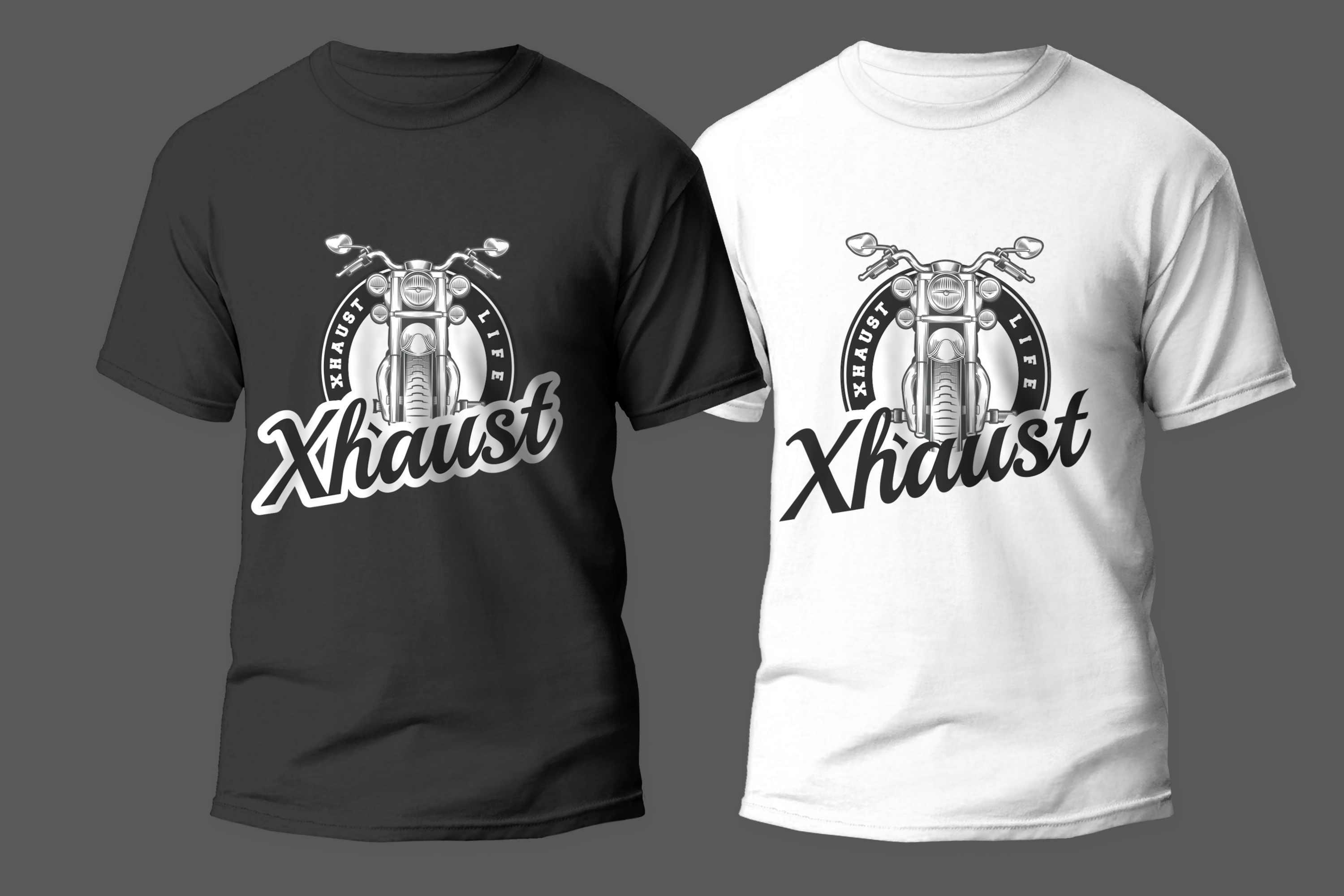 T-Shirt-Design von Riyad für Xhaust Life  | Design #25956889
