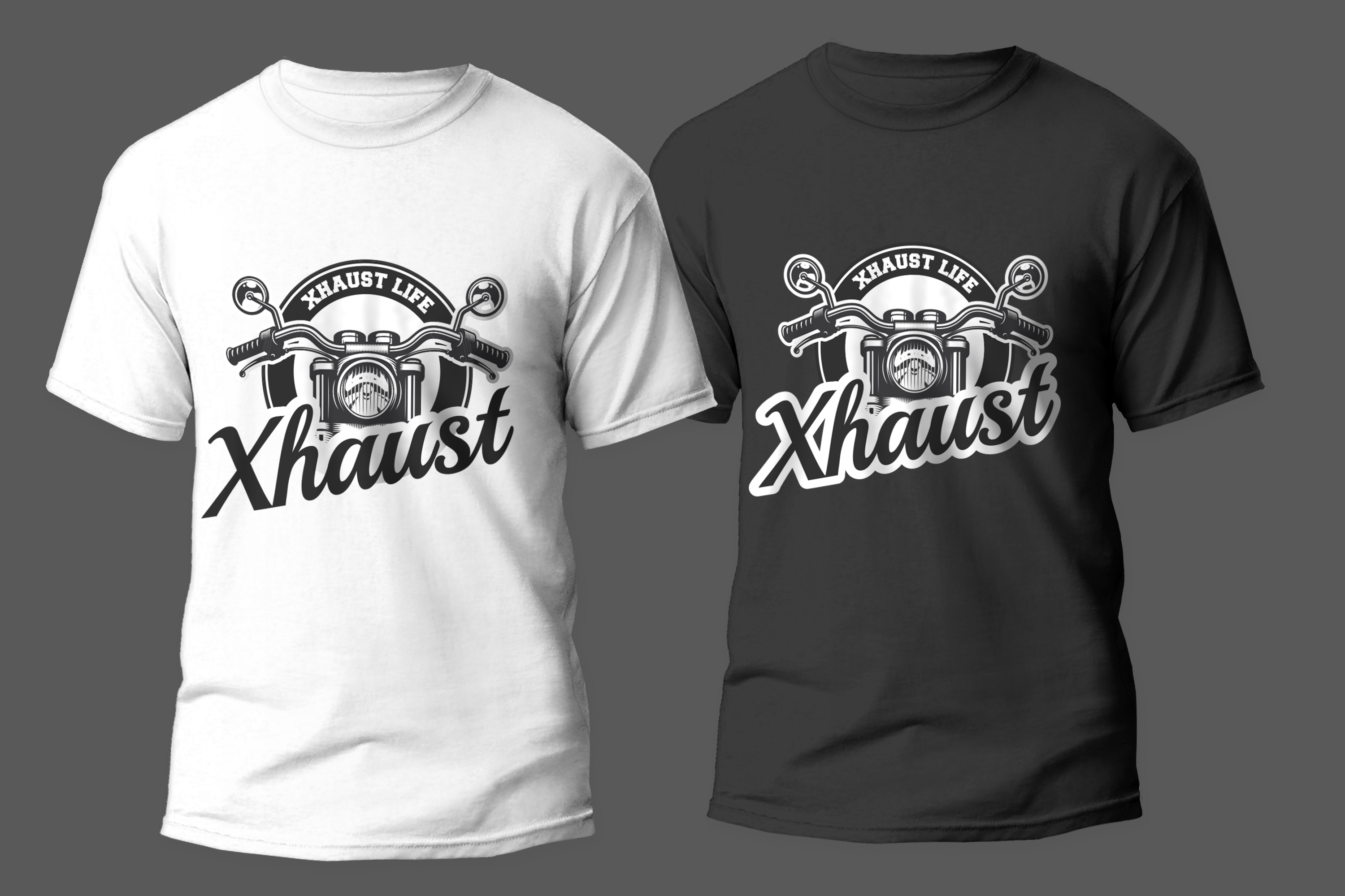 T-shirt Design by Riyad for Xhaust Life  | Design #25956914