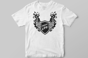 Xhaust Life Motorcycle Apparel  | Diseño de Camiseta por Elizaveta M