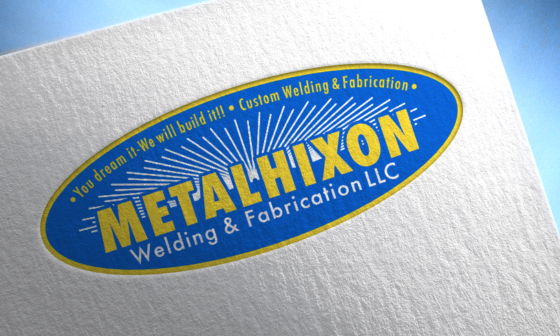 Logo-Design von Blackmarket Graphic Design für METALHIXON Welding and Fabrication LLC  | Design #25958125