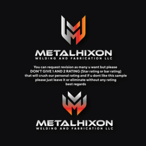 Logo Design by IdentsArt for METALHIXON Welding and Fabrication LLC  | Design: #25957317