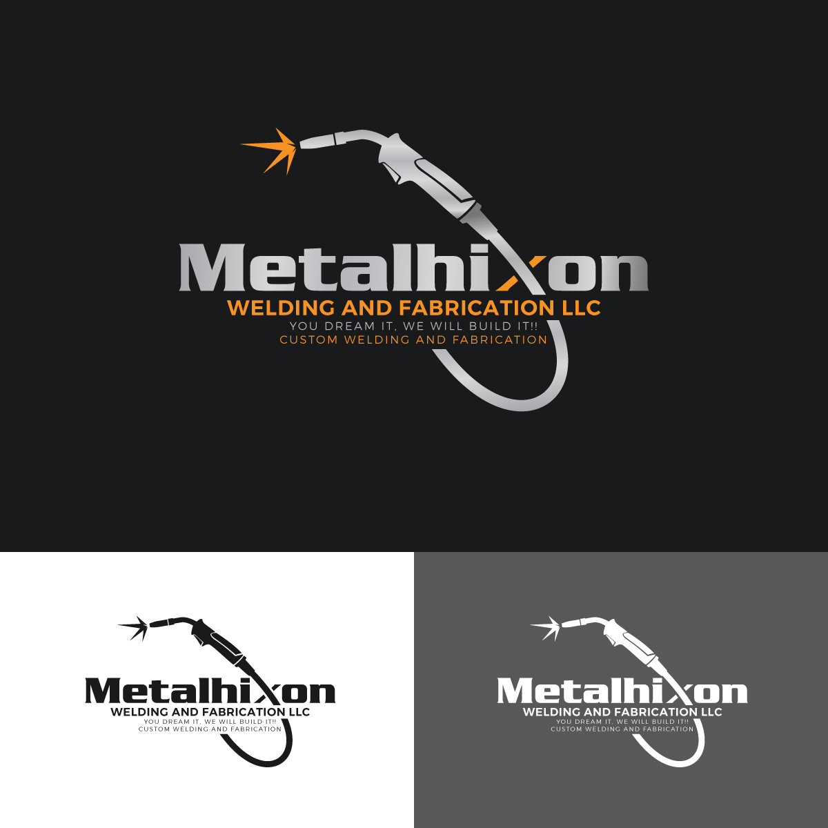 Logo Design by Rii for METALHIXON Welding and Fabrication LLC  | Design #25958141