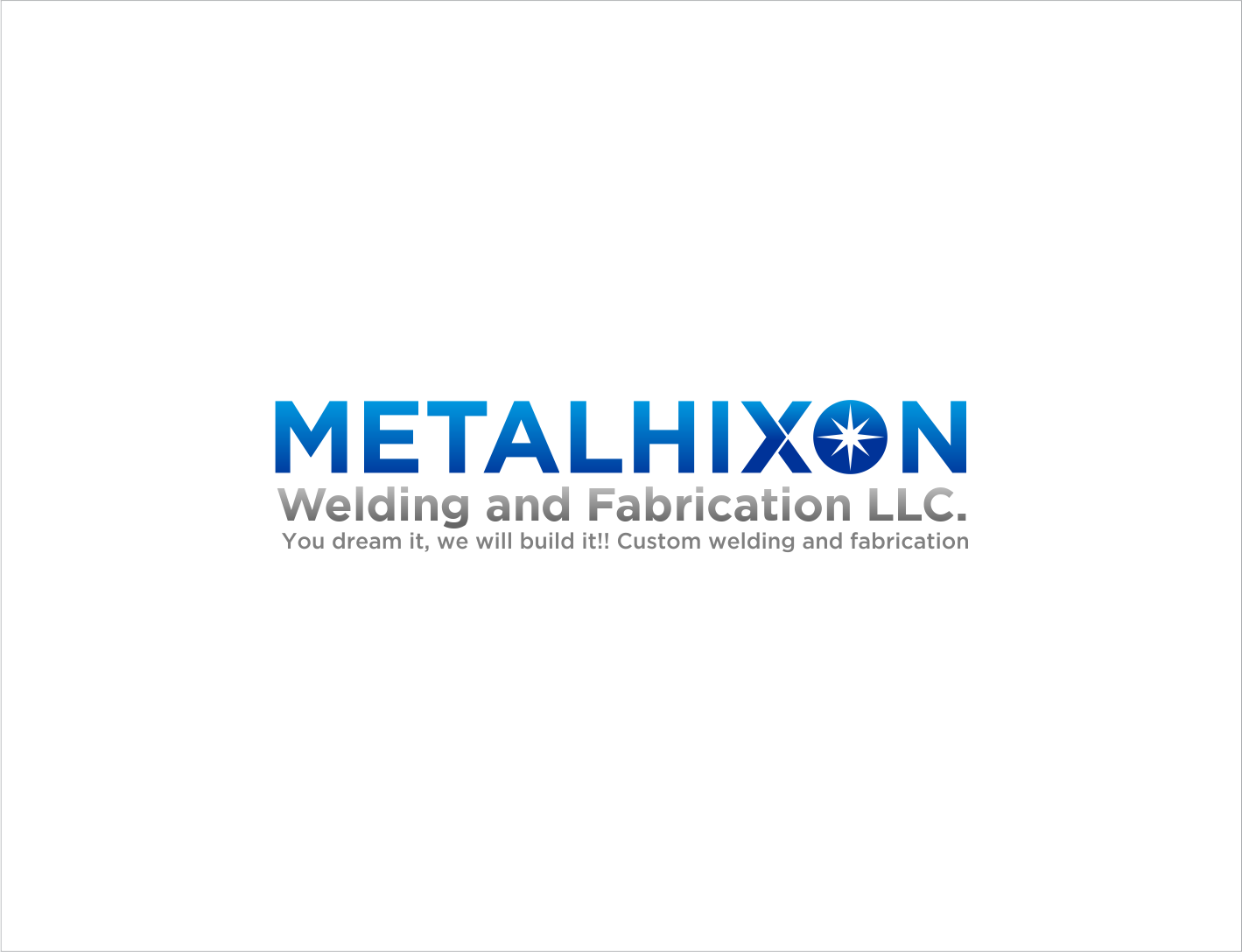 Logo Design by BNdesigner for METALHIXON Welding and Fabrication LLC  | Design #25957726
