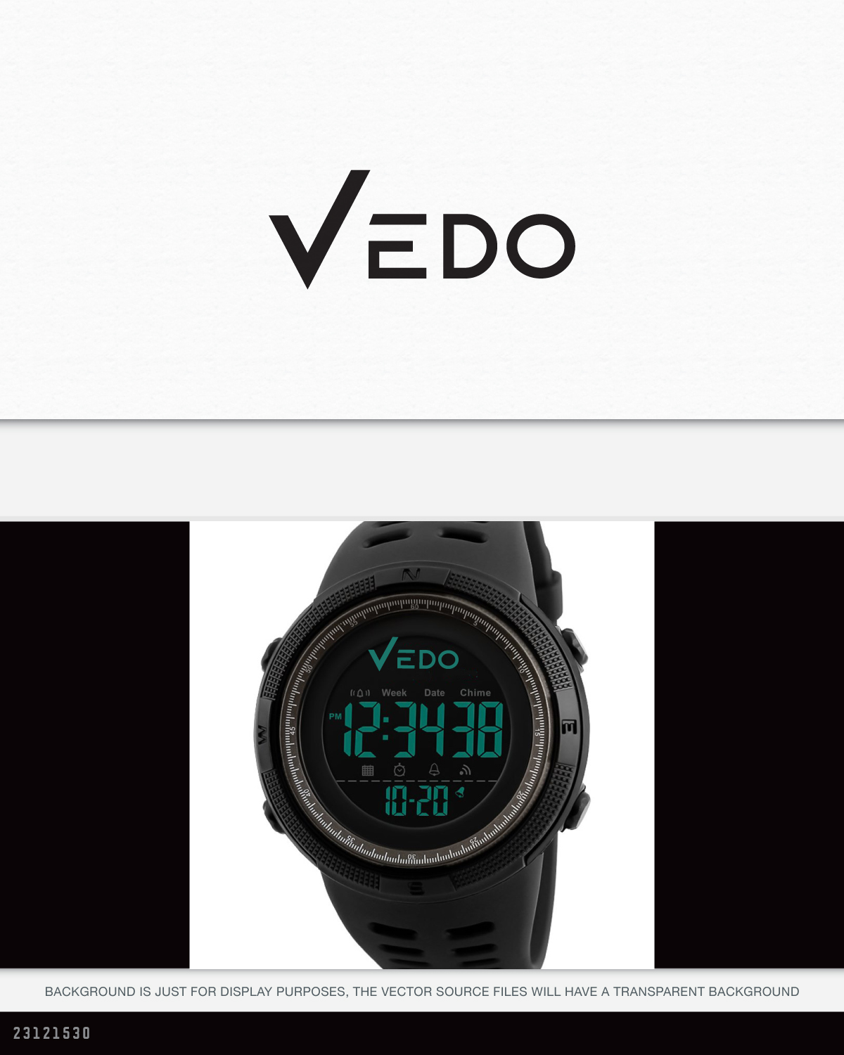 Logo Design by AD-X for vedo watch | Design #25980156