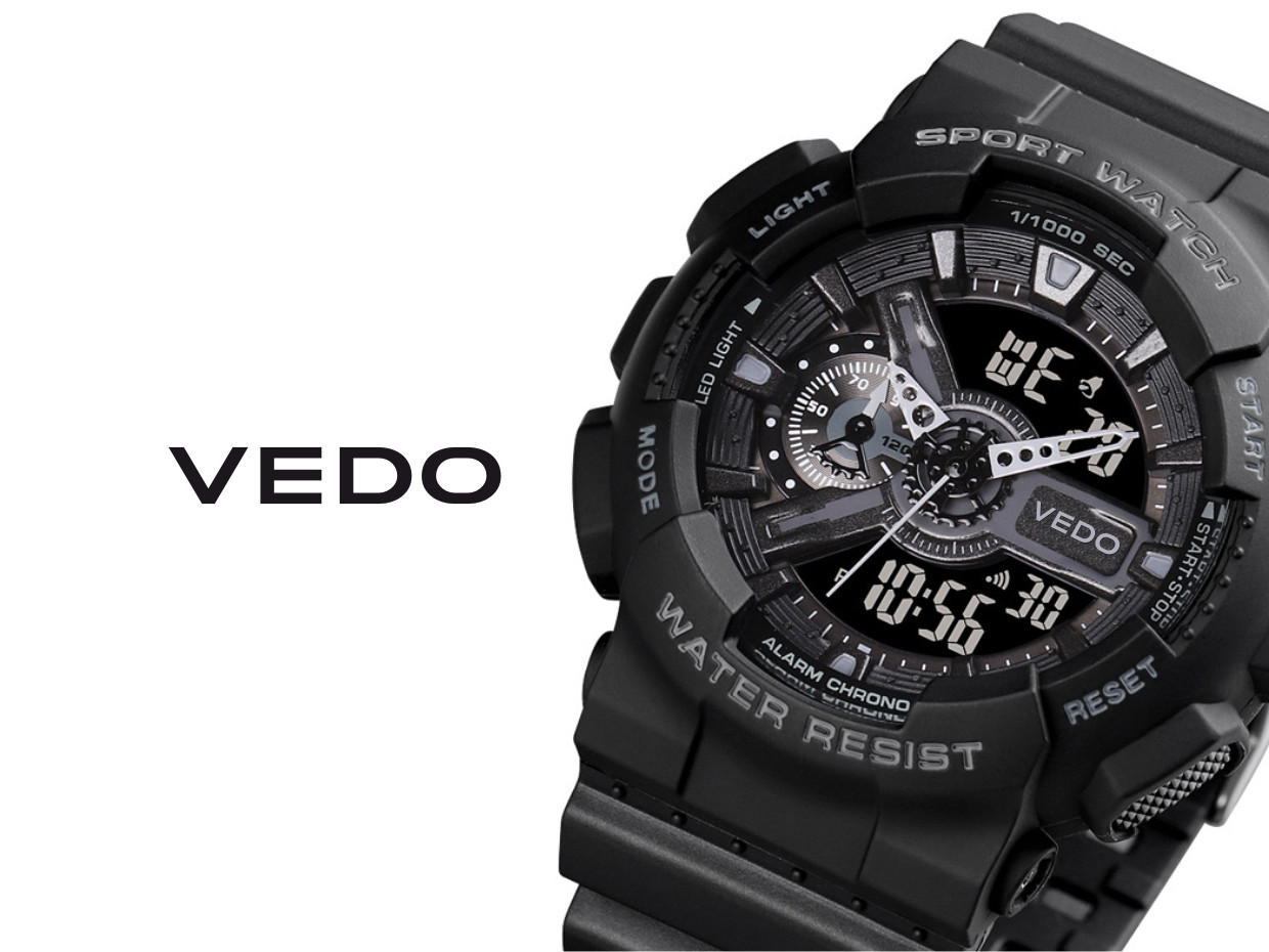 Logo Design by Atvento Graphics for vedo watch | Design #25989213