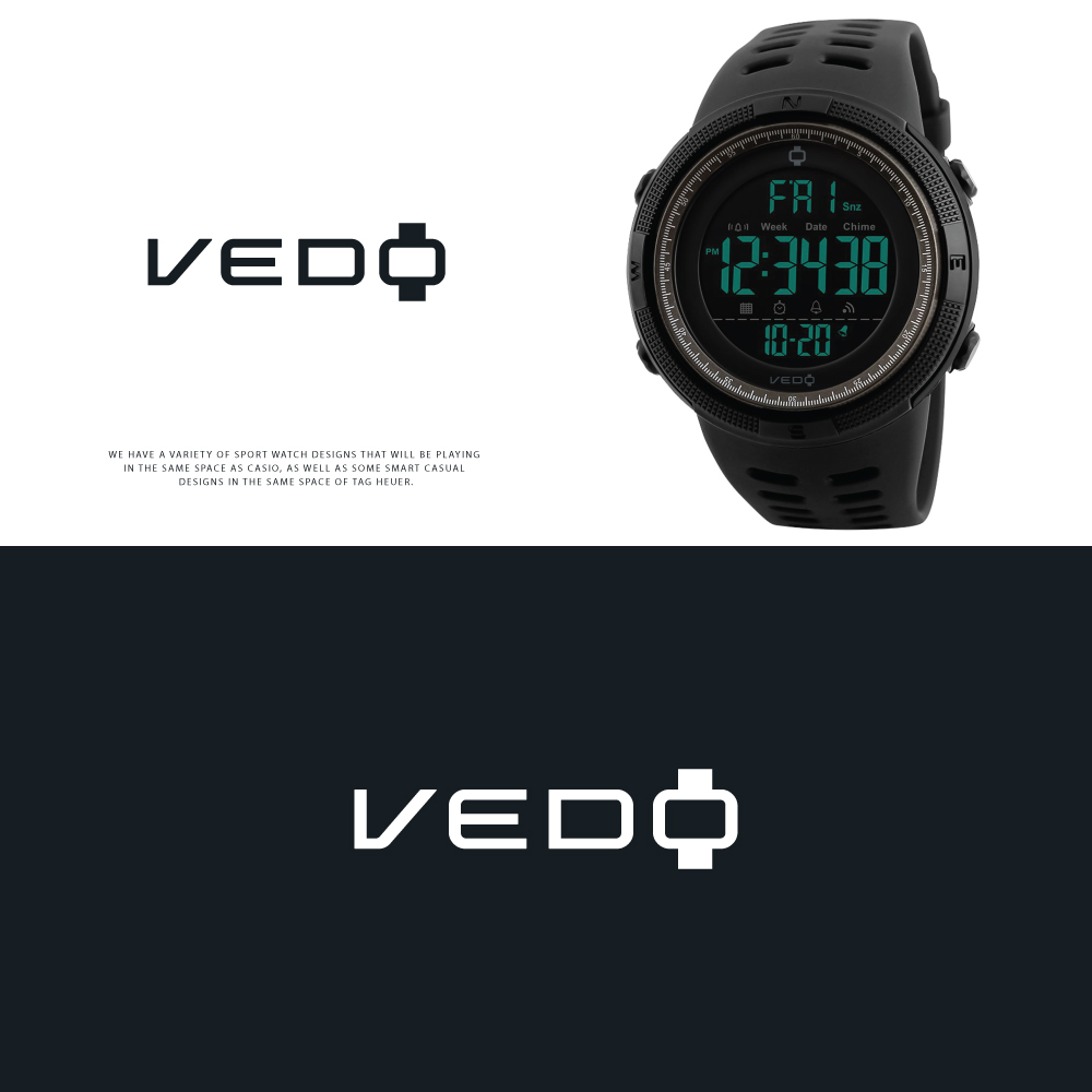 Logo Design by ecorokerz for vedo watch | Design #25978721