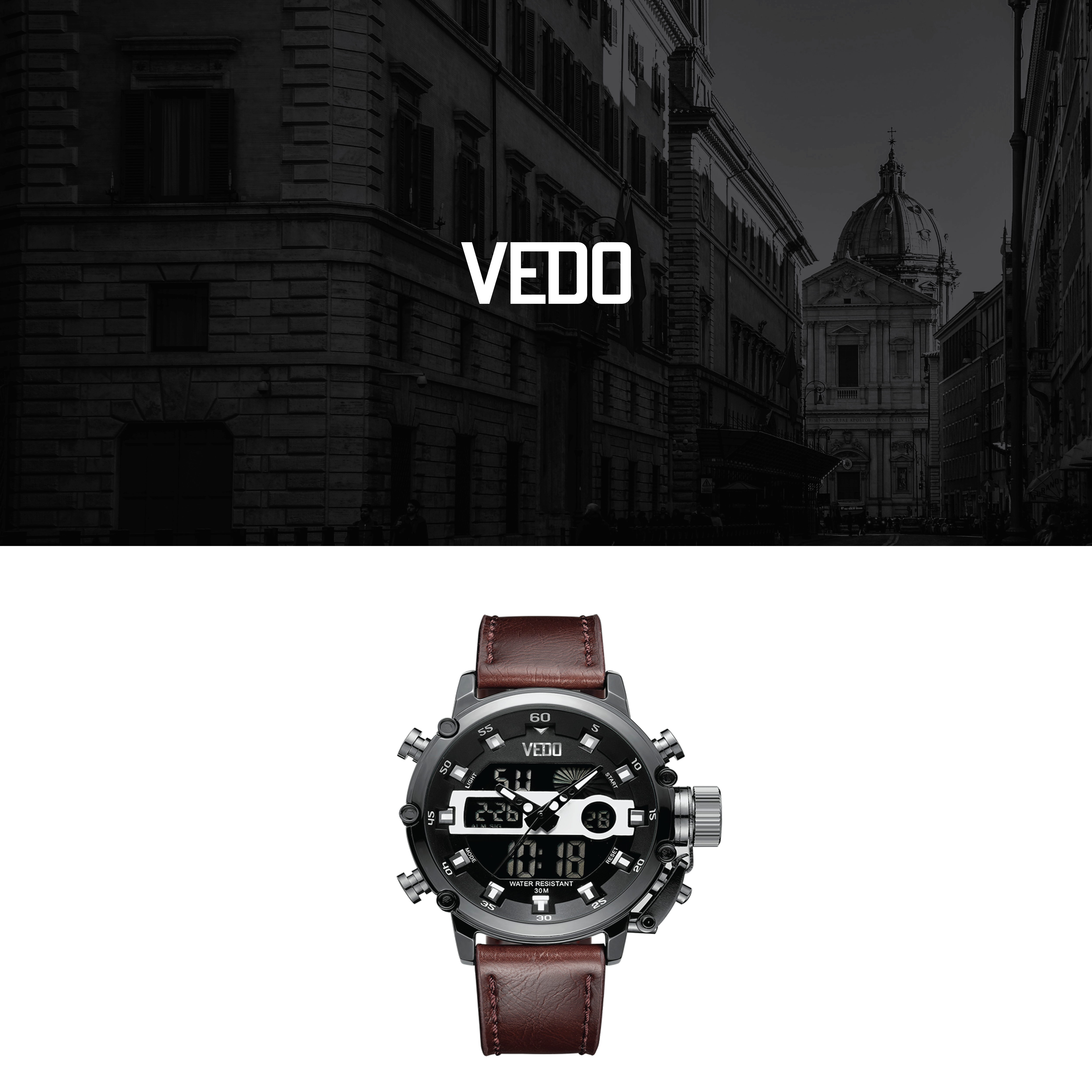 Logo Design by Jburtonux for vedo watch | Design #26008166