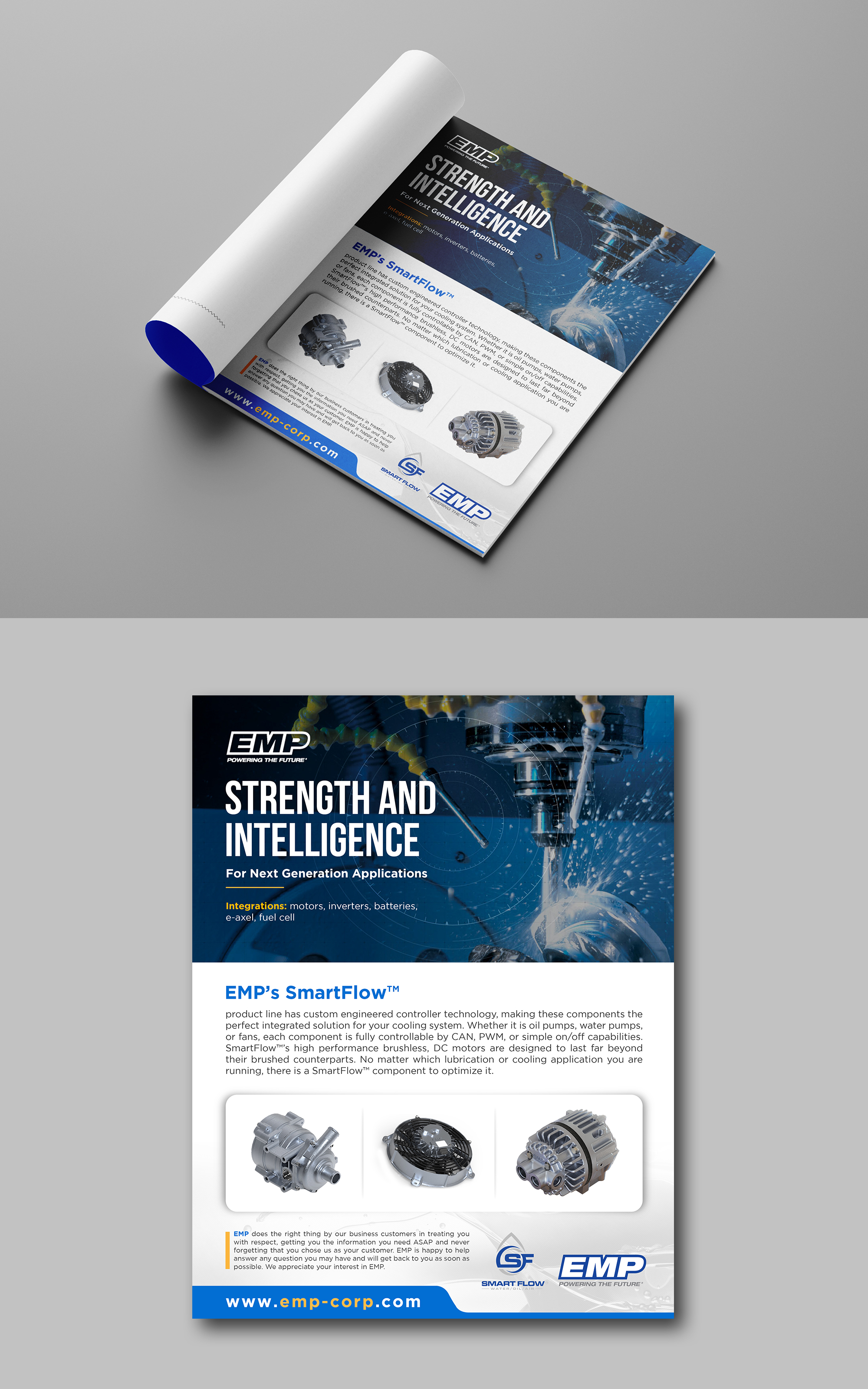 Diseño Publicitario por debdesign para Engineered Machined Products, Inc | Diseño #25975078