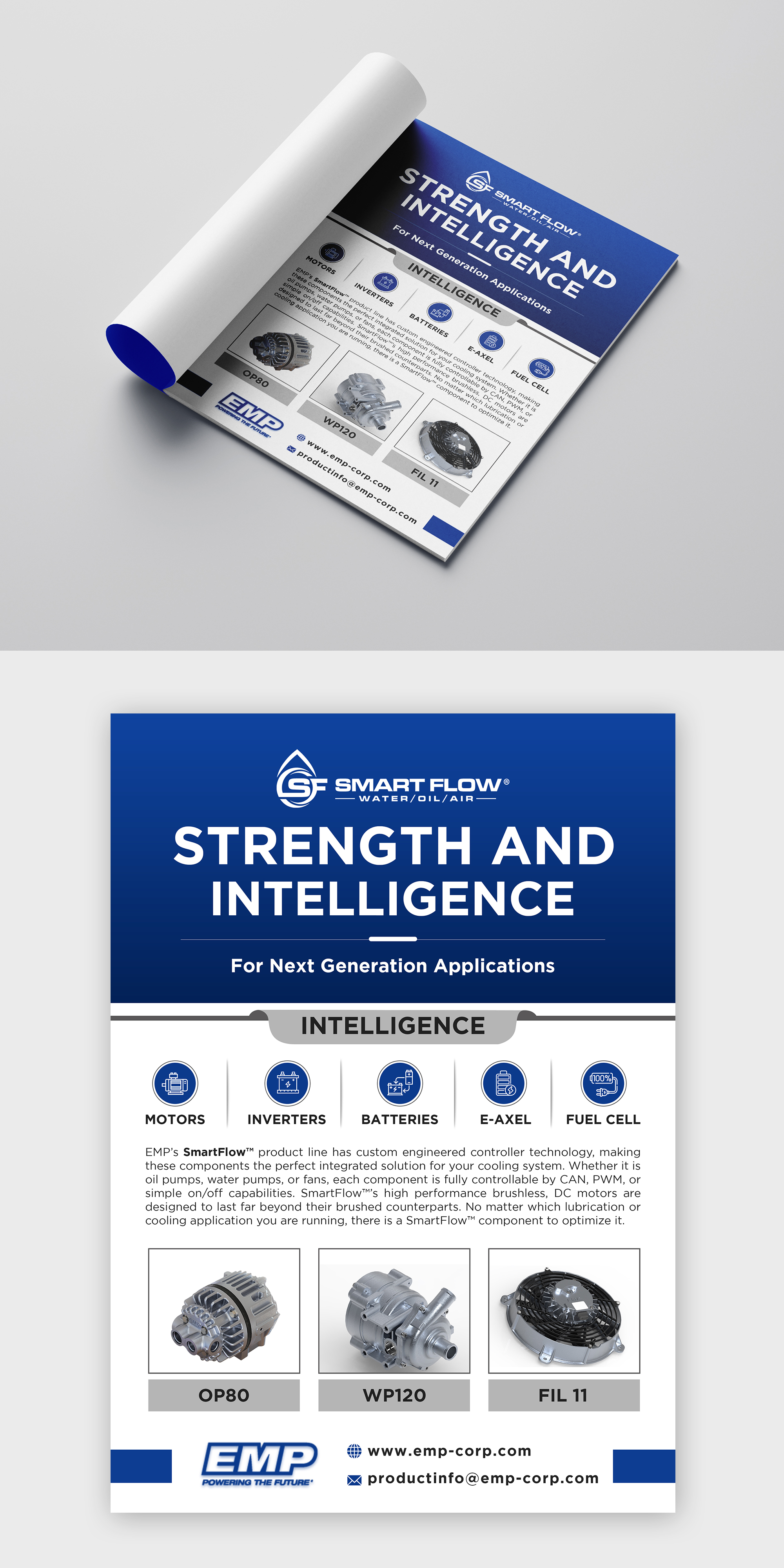 Werbe-Design von debdesign für Engineered Machined Products, Inc | Design #25982572