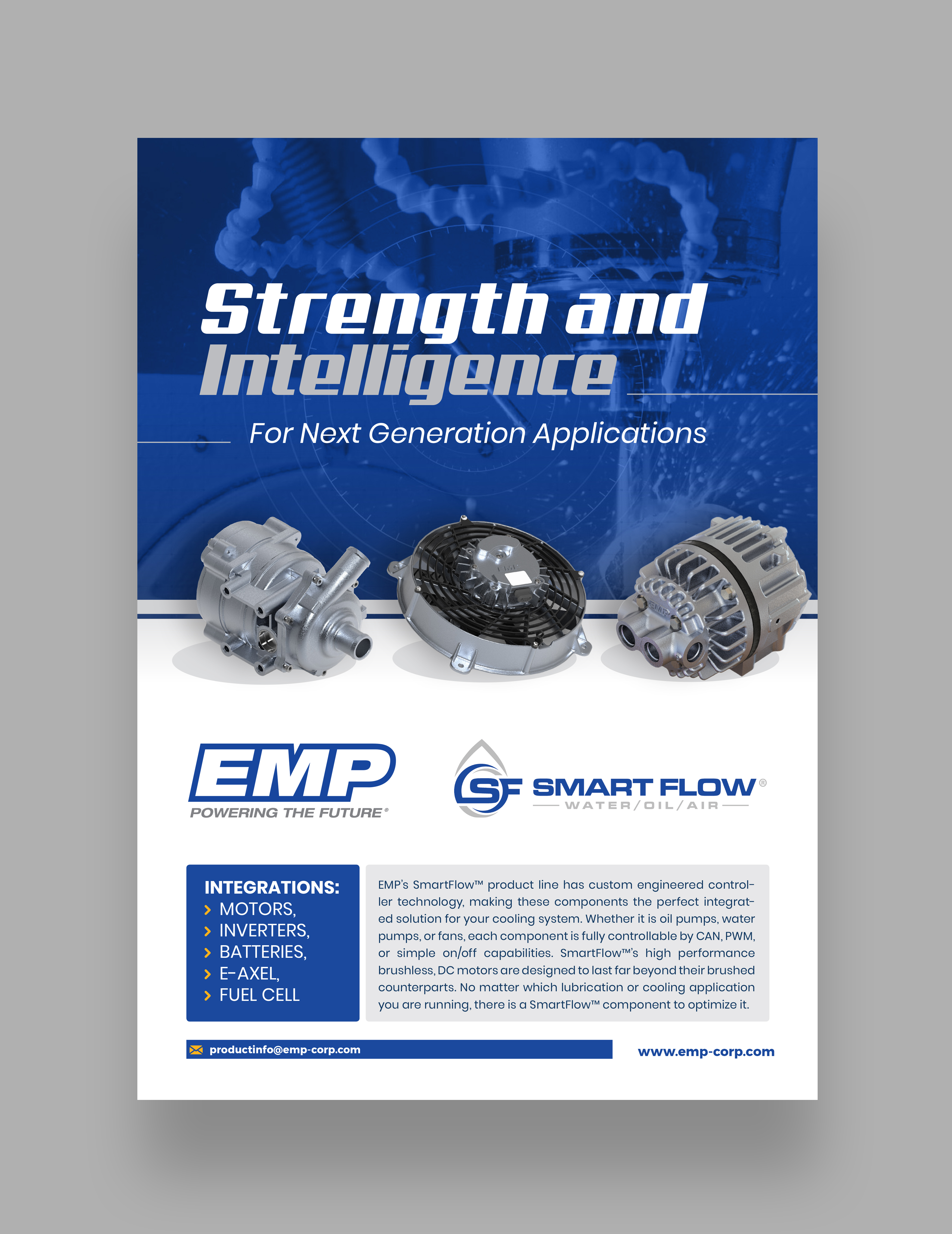 Diseño Publicitario por Pixelon Studio para Engineered Machined Products, Inc | Diseño #25987015