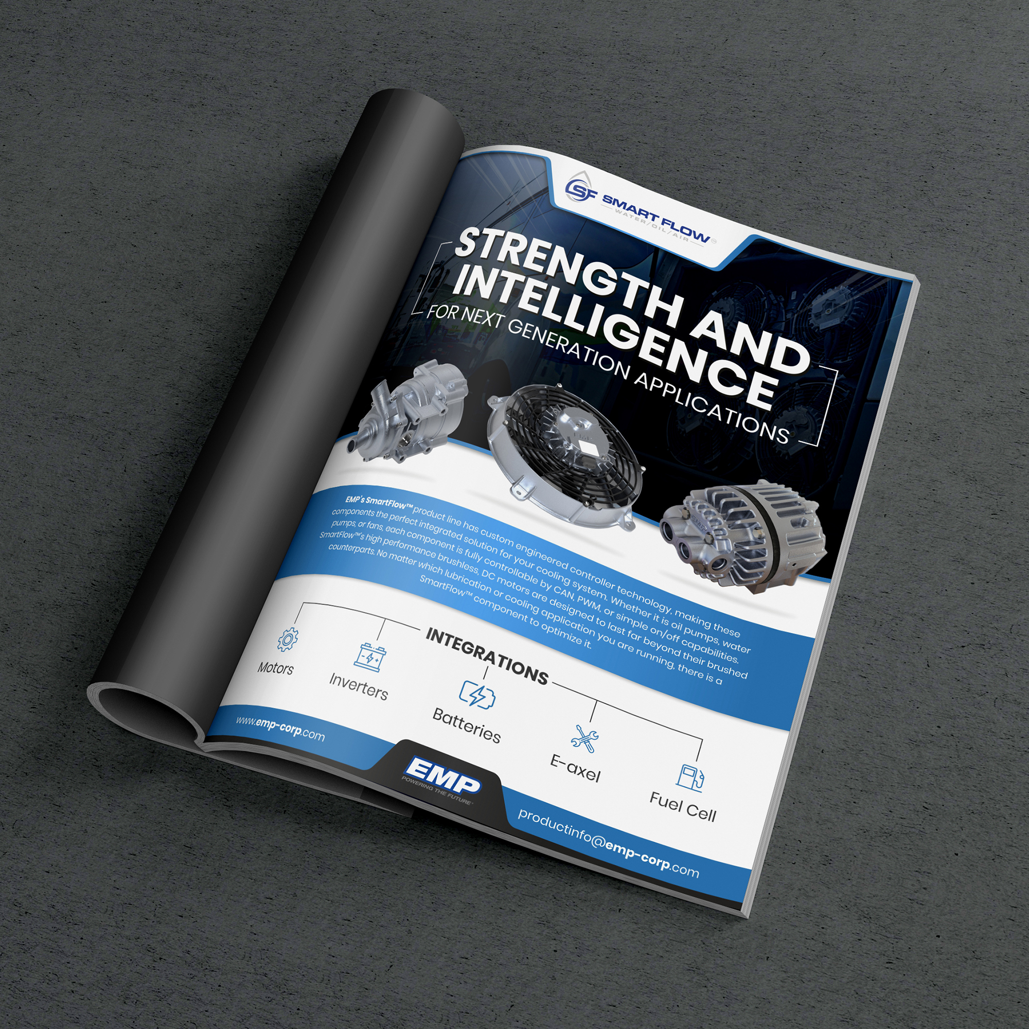 Advertisement Design by ESolz Technologies for Engineered Machined Products, Inc | Design #25972243