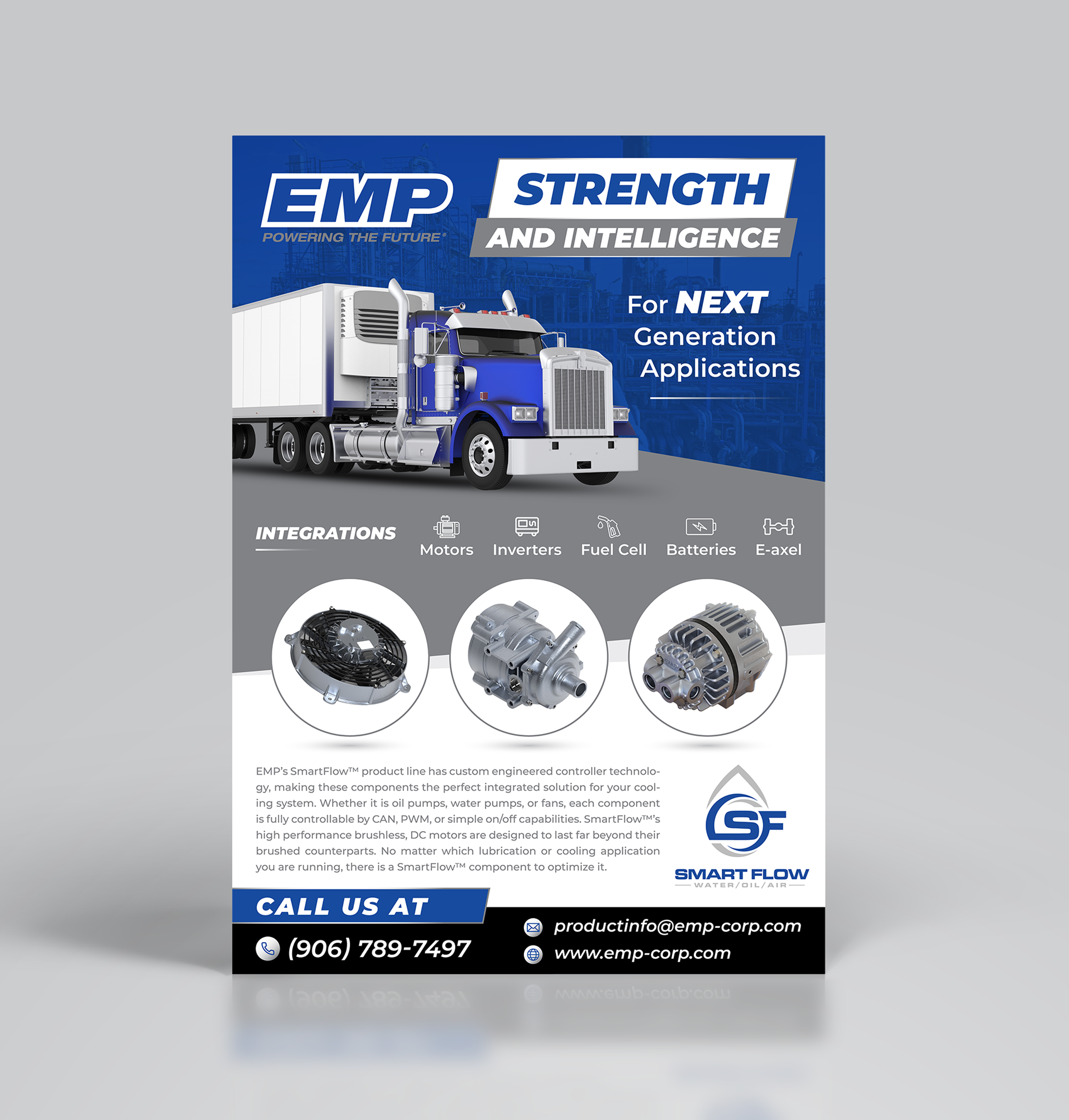 Diseño Publicitario por vcreatived para Engineered Machined Products, Inc | Diseño #25968379