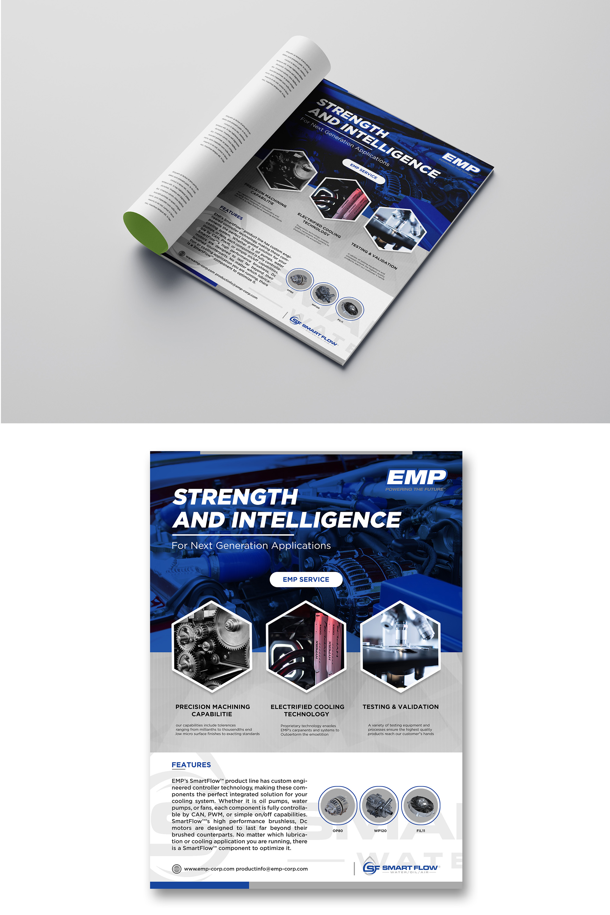 Advertisement Design by M 8 for Engineered Machined Products, Inc | Design #25966489