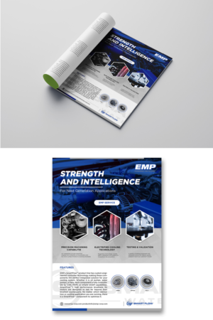 Full-page magazine add for electric vehicle market | Advertisement Design by M 8