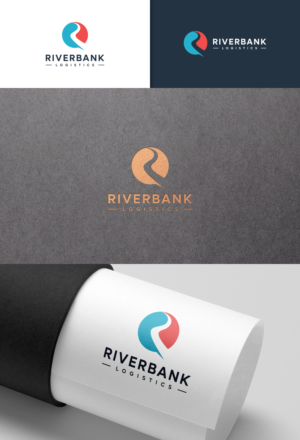 Riverbank Logistics | Logo Design by Paperfox Designs