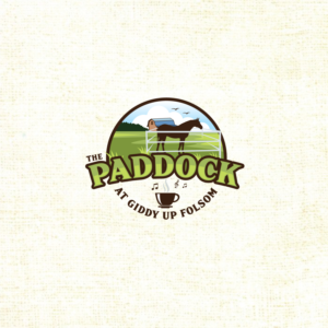 The Paddock at Giddy Up Folsom | Logo Design by FourtuneDesign