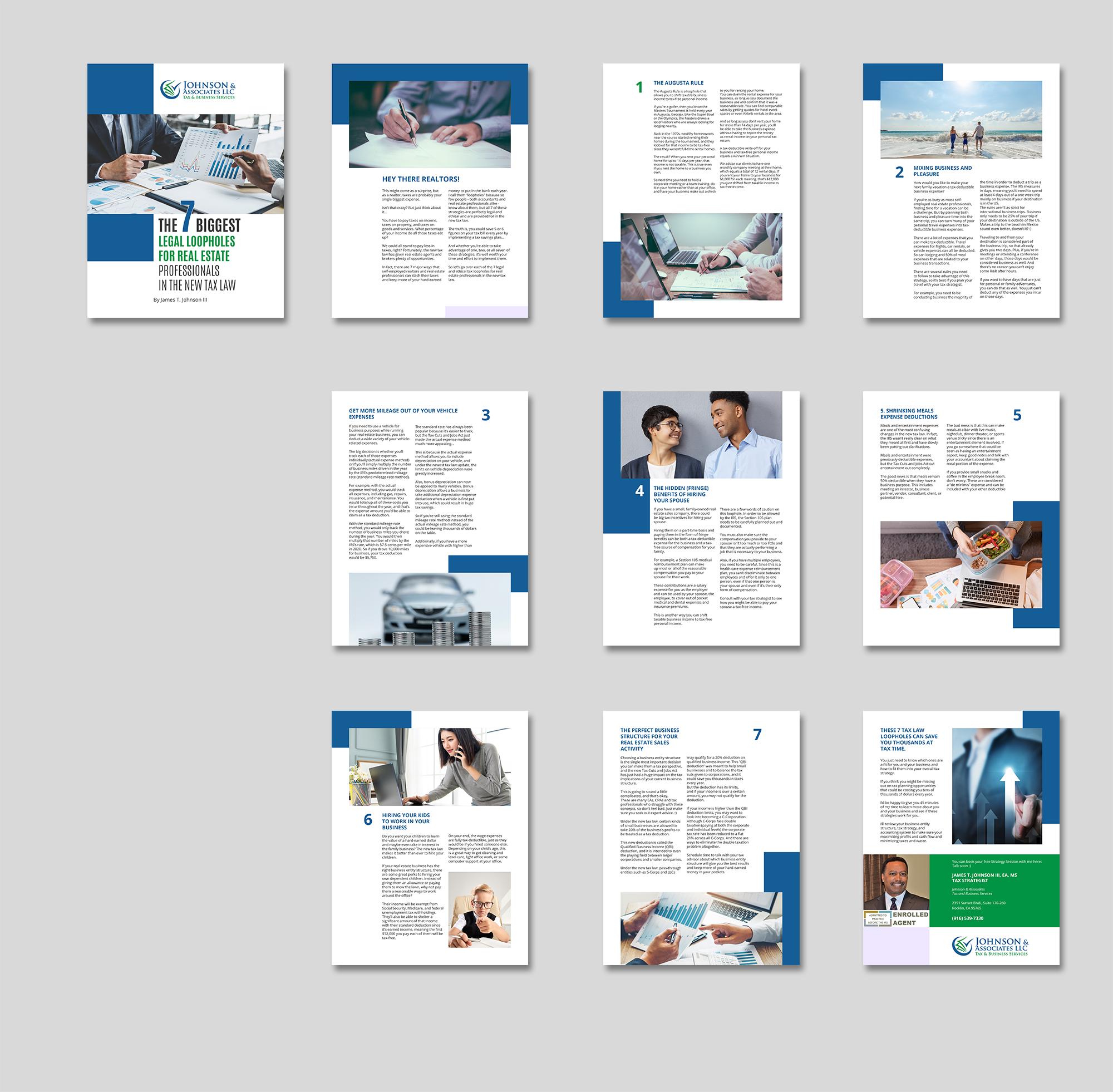 Graphic Design by Rongbaaz for Johnson & Associates Tax Services | Design #25969310