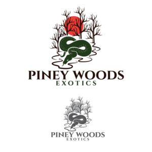 Piney Woods Exotics | Diseño de Logo por Graphic Bricks