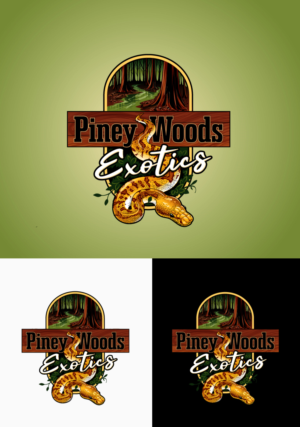 Piney Woods Exotics | Design de Logo par ally designs