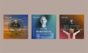 New Life University - Personal Development business 2.0 needs a social post format design. | Graphic Design by Pixper