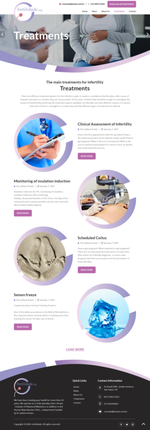 Web Design by Starlyn DS for this project | Design: #26051199