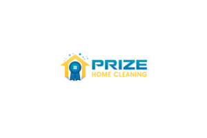 Top line:        Prize                                         Bottom Line:             Home Cleaning | Logo Design by ideaz2050