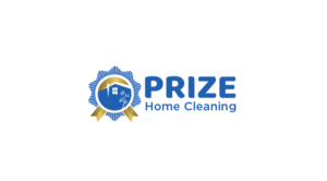 Top line:        Prize                                         Bottom Line:             Home Cleaning | Logo Design by jaime.sp