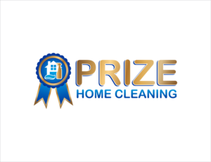 Top line:        Prize                                         Bottom Line:             Home Cleaning | Diseño de Logo por BNdesigner